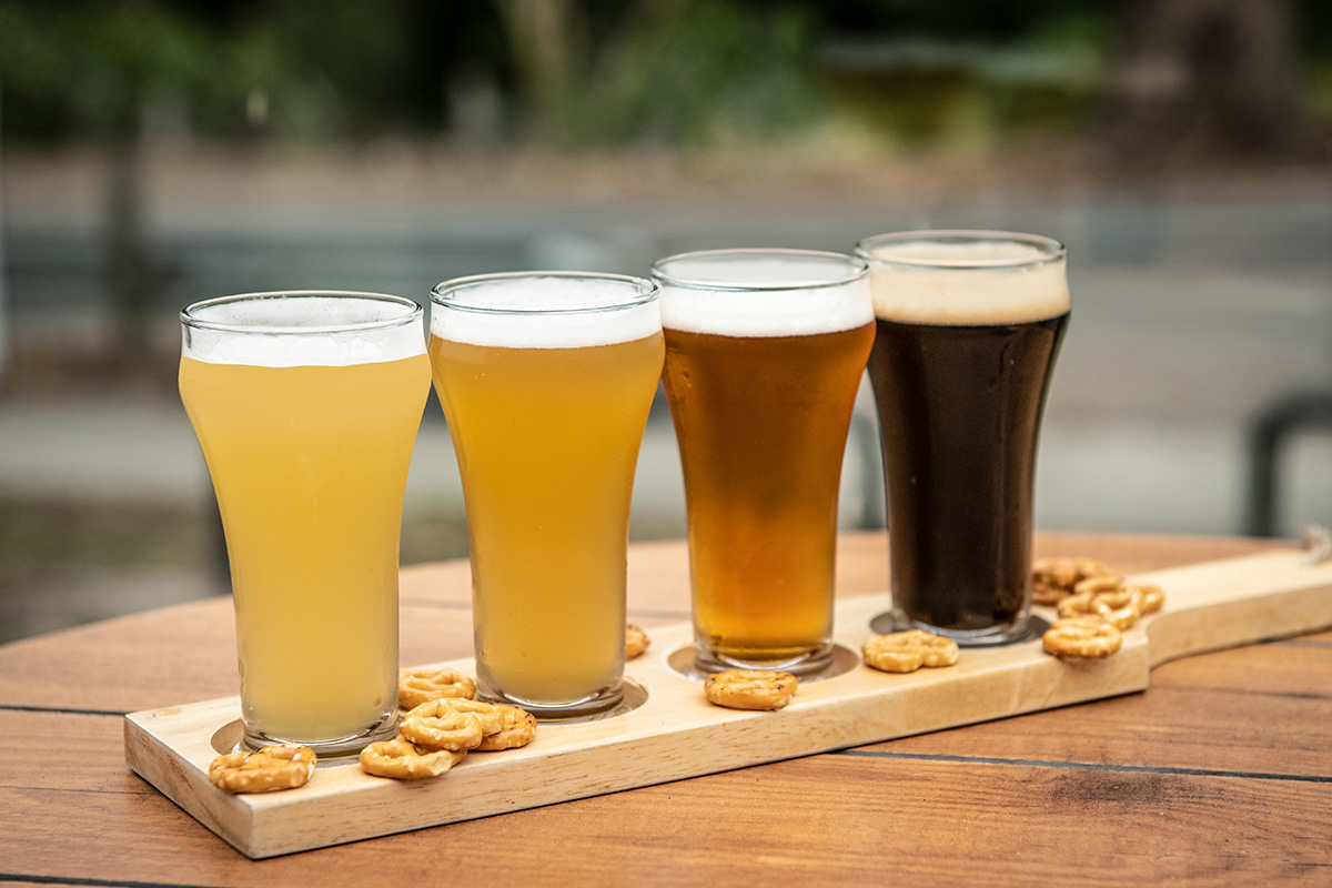 beer-paddle Drinks at The Duck